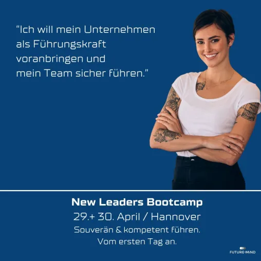 Bild: New Leaders Bootcamp: Erfolgreich und souverän führen. Intensiv-Workshop für angehende Führungskräfte.