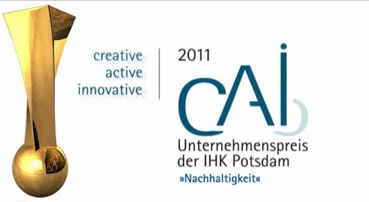 Bild: Energiequelle GmbH gewinnt westbrandenburgischen Unternehmenspreis 2011