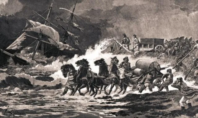 Sondervortragsreihe der Seenotretter in der BallinStadt Bild: Sondervortragsreihe der Seenotretter in der BallinStadt