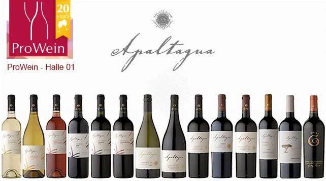 Unsere Apaltagua Weingut bei der Prowein 2014 Bild: Unsere Apaltagua Weingut bei der Prowein 2014