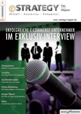 Bild: Die 8. Ausgabe des kostenlosen Online-Magazins „eStrategy“ ist ab sofort verfügbar