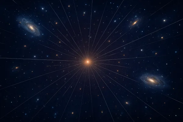 Bild: Neuer Erklärungsansatz für beschleunigte Expansion des Universums 