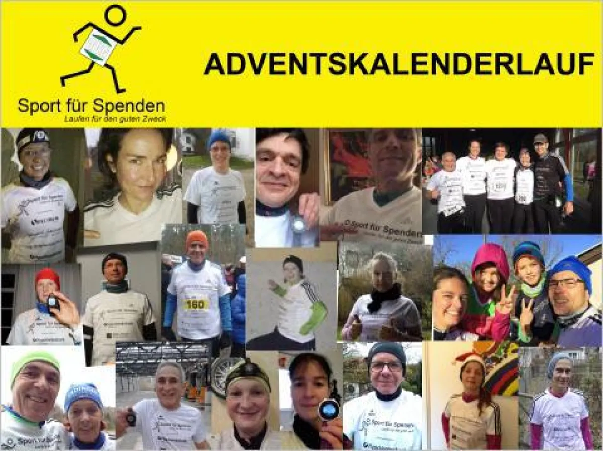 Sport für Spenden Adventskalender