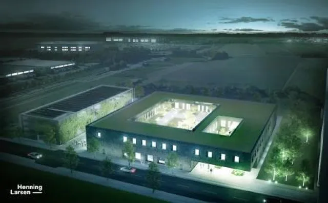 Bild: LeitWerk AG: Arbeiten am neuen Fraunhofer-Institutsgebäude in Augsburg sind im Plan