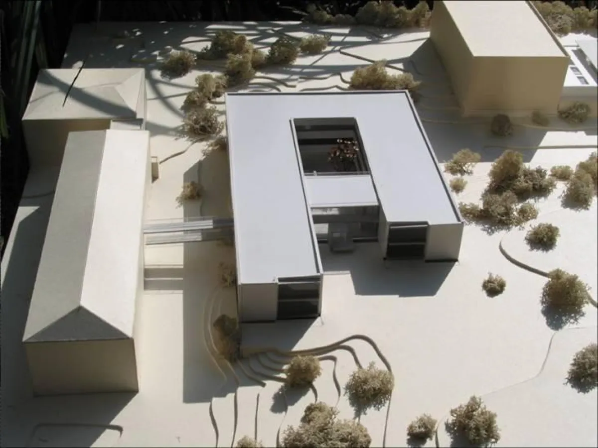 Modellfoto: Neubau Büro- und Verwaltungsgebäude Landesumweltamt NRW