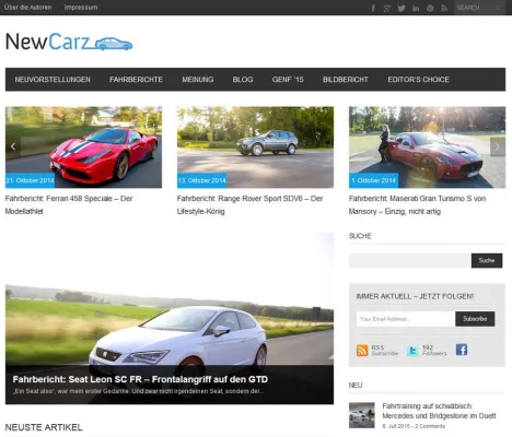 Bild: semcona macht newcarz.de zum Semantischen Themenportal