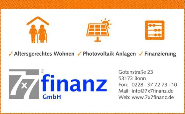 Bild: Altersgerechtes Wohnen, PV-Anlagen und Finanzierung