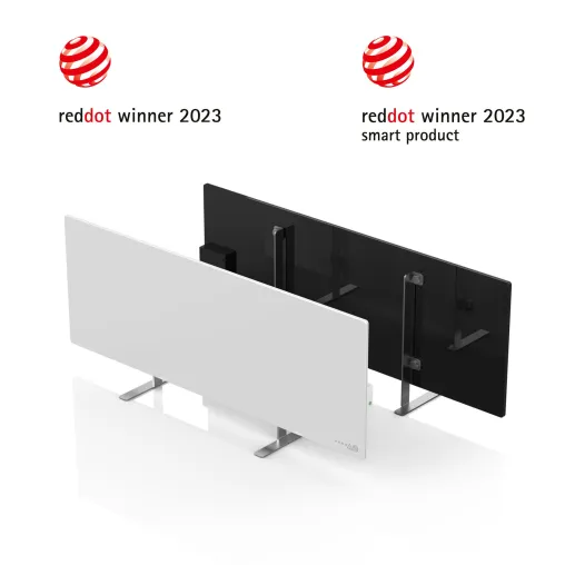 Bild: Der Red Dot Award 2023 wird an das AENO Smart Heizgerät für Design & intelligente Produktinnovation verliehen