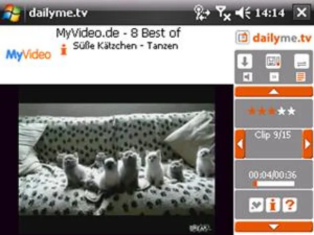 Bild: Endlich Durchbruch für Mobil-TV - dailyme.tv erreicht bis zu 6 Millionen Nutzer