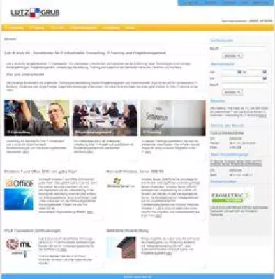 Bild: Lutz & Grub AG relauncht Unternehmens-Webseite