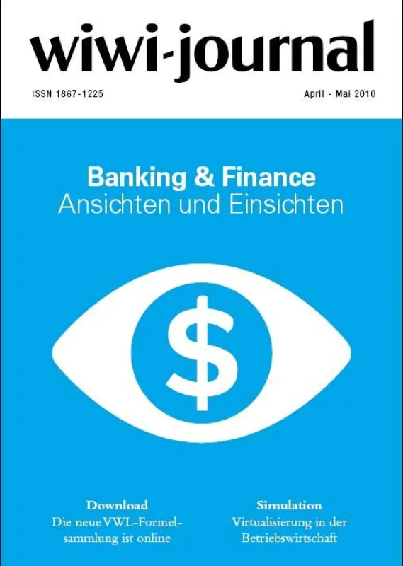 Das neue WiWi-Journal zu Banking & Finance ist da