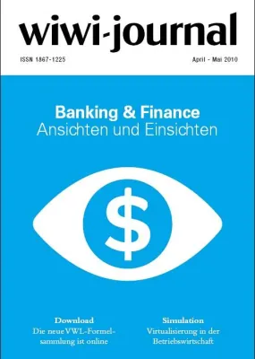 Bild: Titelthema: „Banking & Finance: Ansichten und Einsichten“