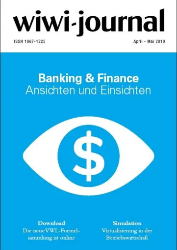 Bild: Titelthema: „Banking & Finance: Ansichten und Einsichten“