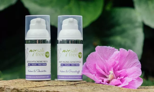 Bild: mysalifree Bio-Kosmetik startet mit „2 Neuen“ in den Winter: Anti-Aging Gesichtsöl & Gesichtscreme Rich