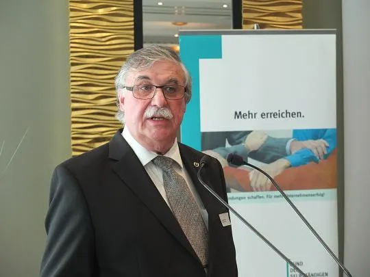 Bild: Selbständigen-Präsident Hieber wiedergewählt