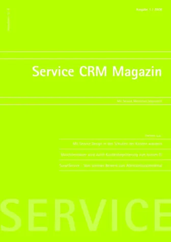 Bild: Neue Fachzeitschrift - Service CRM Magazin startet jetzt