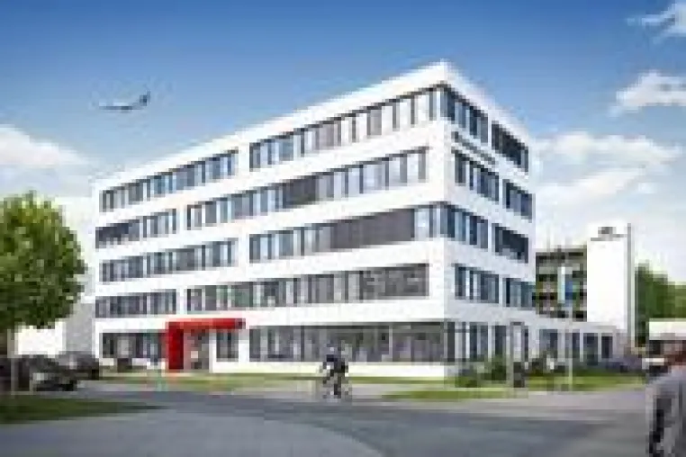 Bild: AHS mietet über AENGEVELT 2.400 m² im “EUROPA-CENTER Ecowiss Berlin Adlershof“