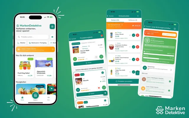 MarkenDetektive App erweitert ihr Angebot: Mehr entdecken. Mehr sparen. Mehr kostenlos. Bild: MarkenDetektive App erweitert ihr Angebot: Mehr entdecken. Mehr sparen. Mehr kostenlos.
