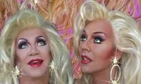 Bild: Fasching im Restaurant Brandner: Alaaf, Helau und Glamour mit dem Travestiepaar Miss Piggy und Gene Pascale