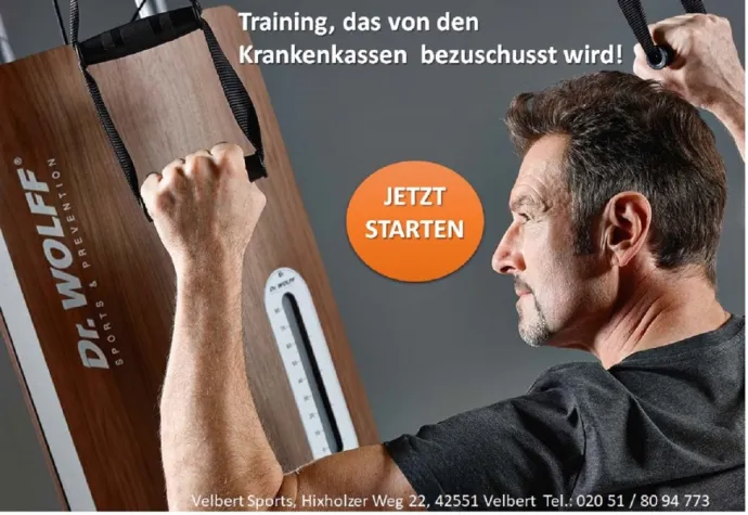 Bild: Velbert: Dr. Wolff Präventionskurs 