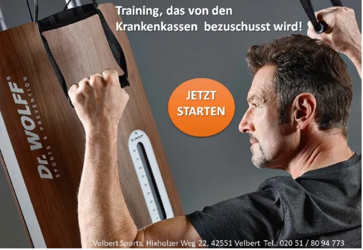 Velbert: Dr. Wolff Präventionskurs Bild: Velbert: Dr. Wolff Präventionskurs