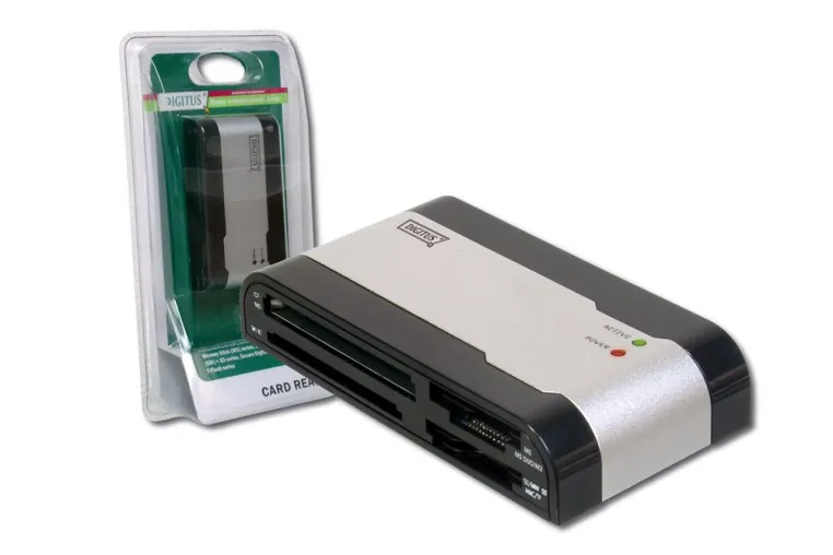 Bild: Digitus® Cardreader unterstützt die neuen Mobilfunk Speicherkarten der nächsten Generation
