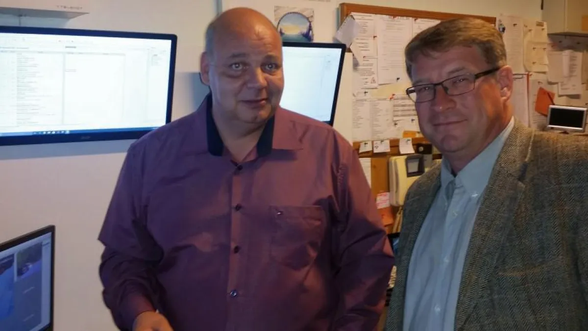 Enrico Löbert und Bert Knoblauch