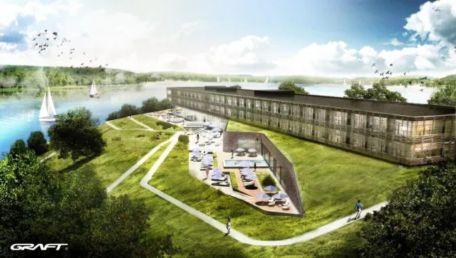 Bild: Grundsteinlegung für das neue Hotel & SPA am Bostalsee