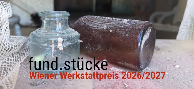 Bild: Wiener Werkstattpreis 2026/2027 für Literatur und Fotografie