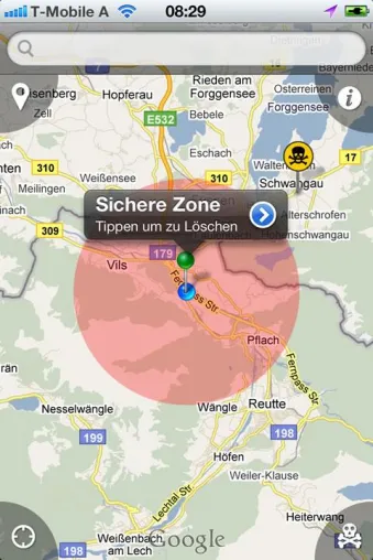 Giftköder Radar - Die erste App, die den Hundehalter automatisch vor tödlichen Köderfallen warnt. Bild: Giftköder Radar - Die erste App, die den Hundehalter automatisch vor tödlichen Köderfallen warnt.