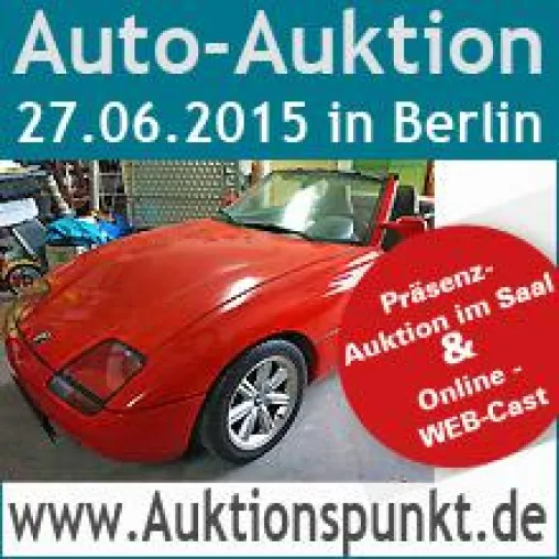Autoauktion am 27.06.2015 in Berlin-Wandlitz Bild: Autoauktion am 27.06.2015 in Berlin-Wandlitz
