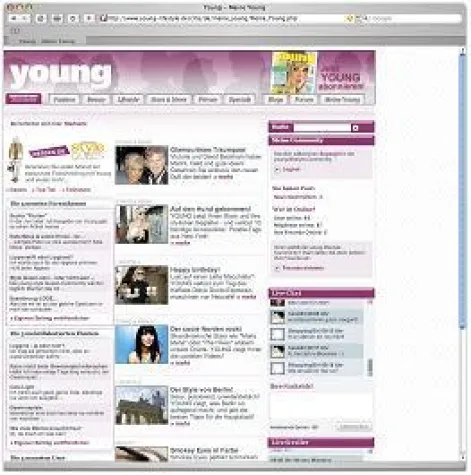 Bild: YOUNG gründet Style-Community y-style.de