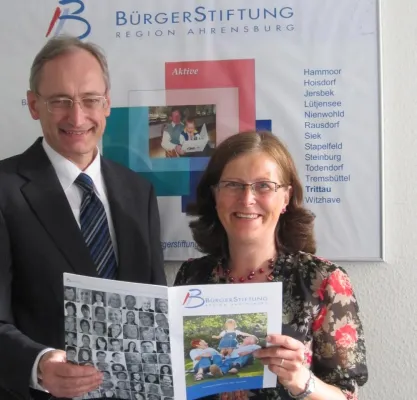 Bild: BürgerStiftung Region Ahrensburg – Ulrike Meyborg ist als neue Büroleiterin