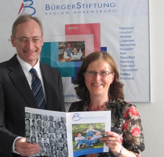 Bild: BürgerStiftung Region Ahrensburg – Ulrike Meyborg ist als neue Büroleiterin