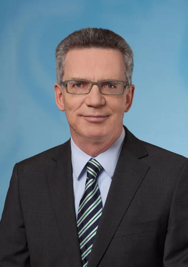 Bundesinnenminister Thomas de Maizière, Foto: Bildschön