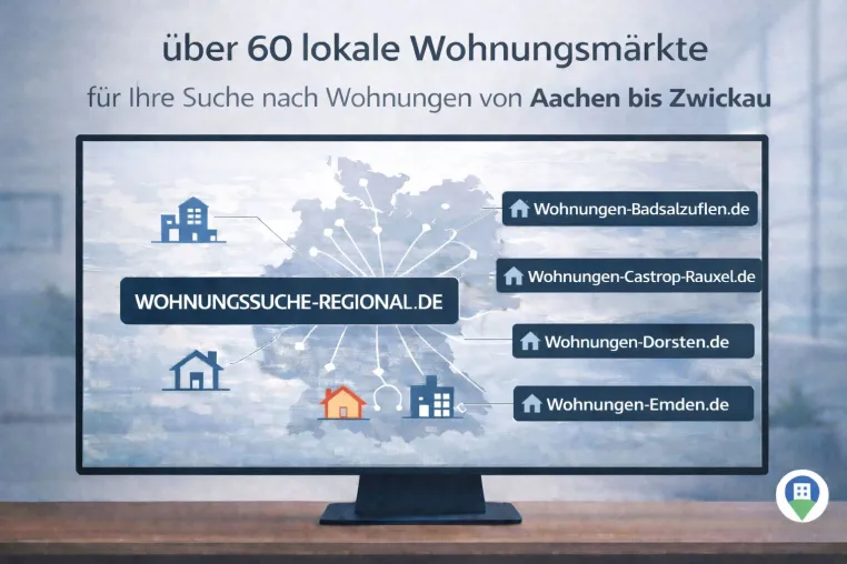 Digitale Wohnungssuche in Badsalzuflen wird lokaler – Mikrolagen rücken in den Mittelpunkt Bild: Digitale Wohnungssuche in Badsalzuflen wird lokaler – Mikrolagen rücken in den Mittelpunkt