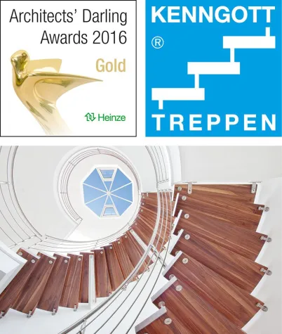 Bild: Ausgezeichnet! Treppenhersteller gewinnt zum dritten Mal in Folge „Oscar der Baubranche“