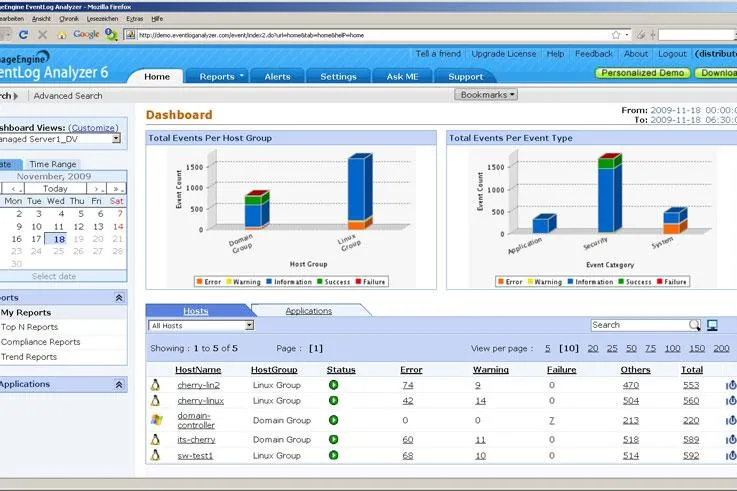 ManageEngine mit neuer Lösung für EventLog-Monitoring Bild: ManageEngine mit neuer Lösung für EventLog-Monitoring
