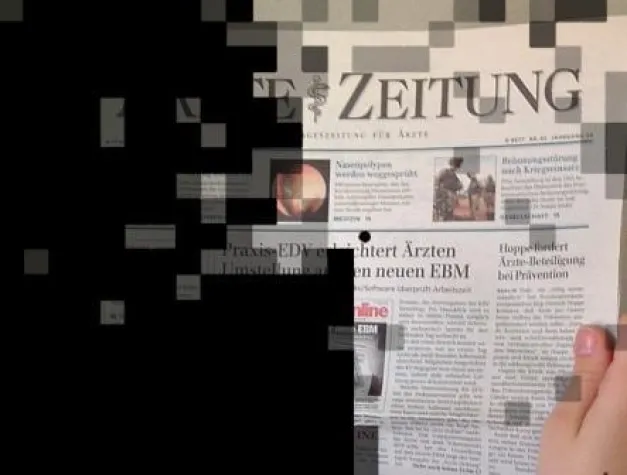 Bild: Woche des Sehens 9.-15. Oktober 2008 - Neue Therapiemöglichkeit bei Teilerblindung