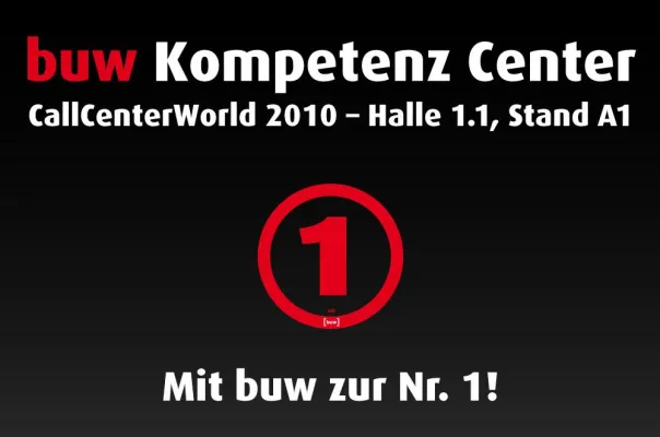 Call Center World 2010: buw Unternehmensgruppe zeigt Trends im Kundenservice Bild: Call Center World 2010: buw Unternehmensgruppe zeigt Trends im Kundenservice