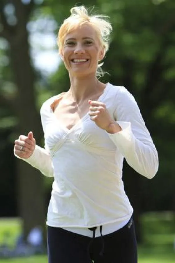 Laufen gegen schlechte Stimmung mit dem JogStyle von Omron.