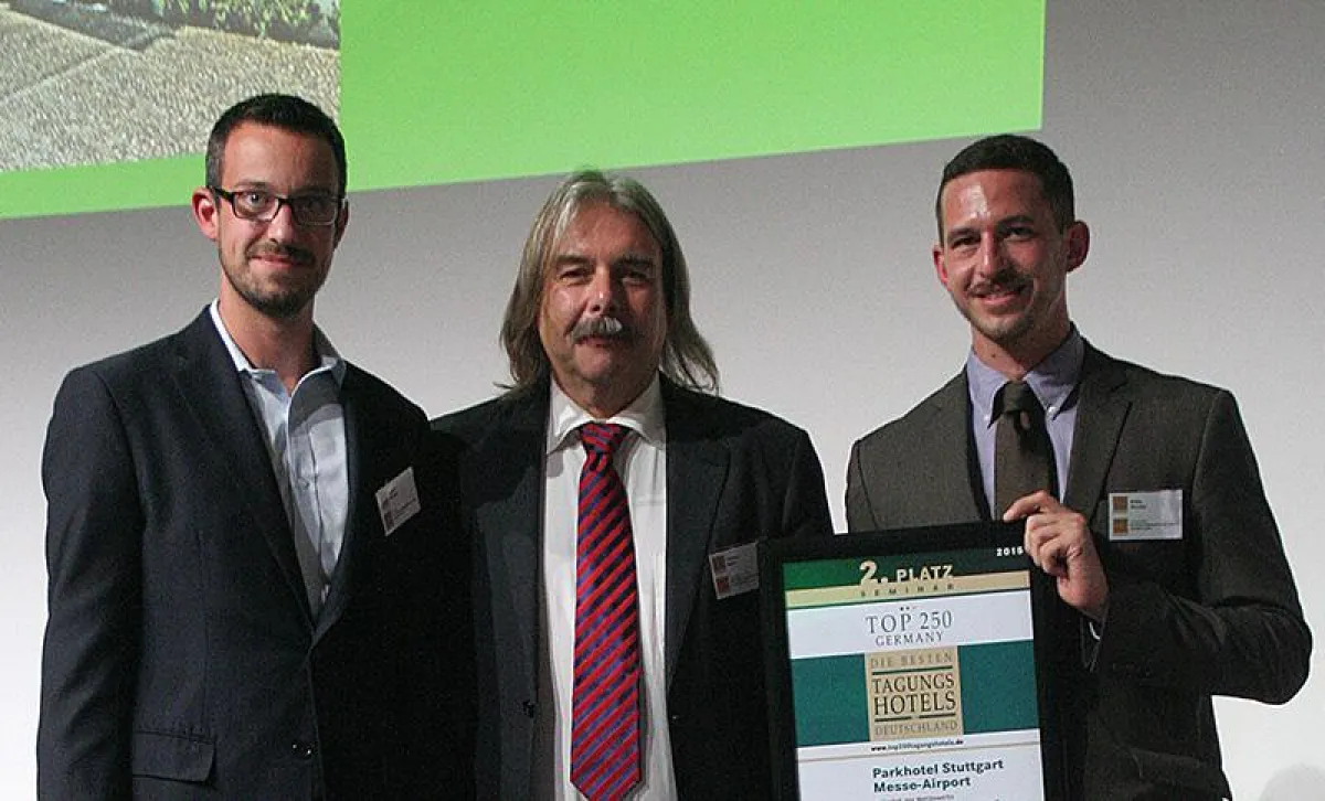 Elouan Pêcheur (Direktor), Thomas Kühn (Top 250) und Philip Wurster (Veranstaltungsleiter)