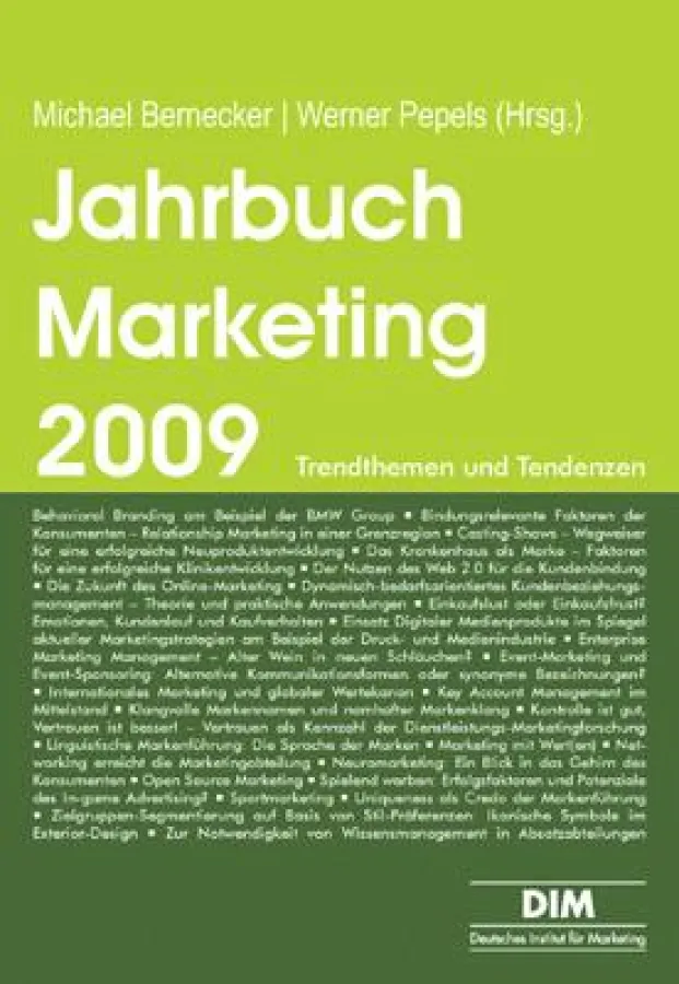 NEU: Jahrbuch Marketing 2009