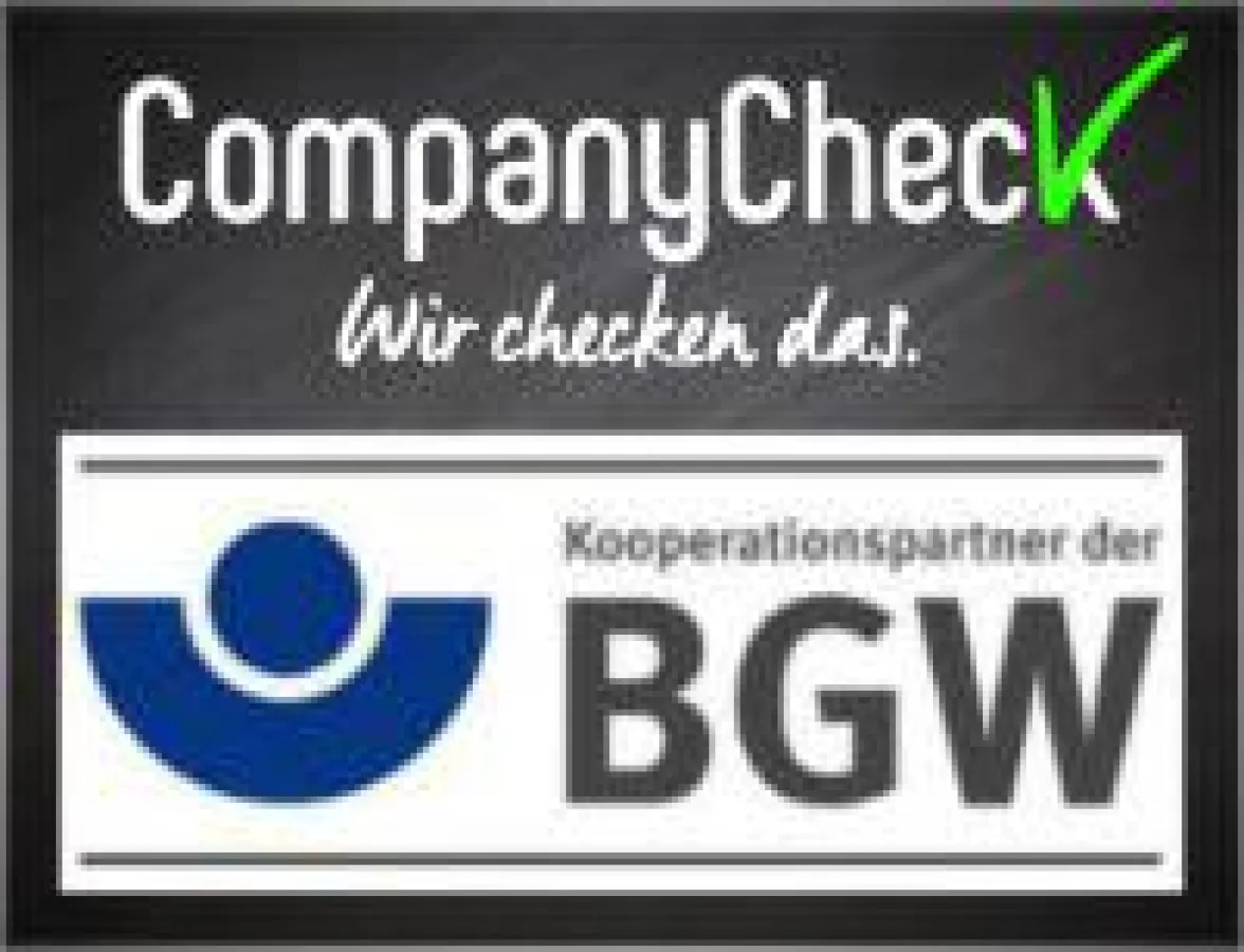 BGW Unternehmerschulung - CompanyCheck GmbH - Kooperationspartner der BGW