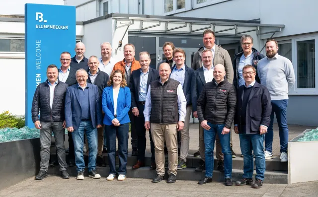 Bild: SchaltschrankGESTALTER zu Gast bei Blumenbecker in Beckum