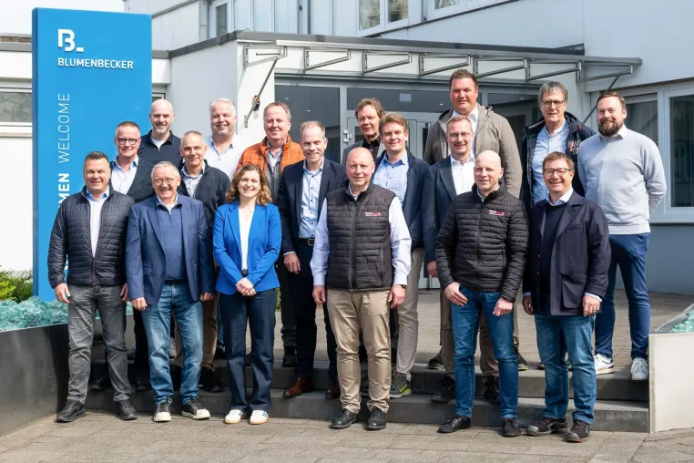 Bild: SchaltschrankGESTALTER zu Gast bei Blumenbecker in Beckum