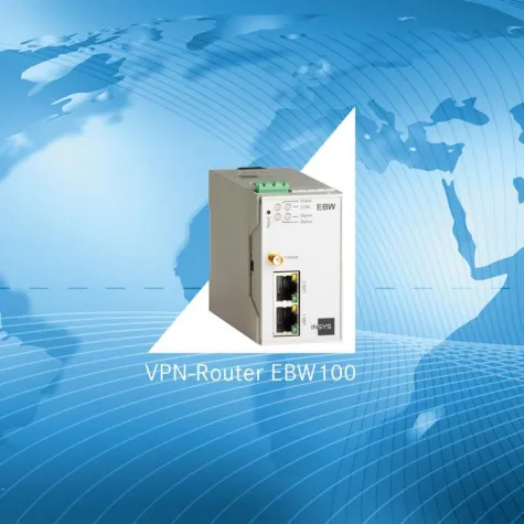 Bild: Neue kompakte VPN-Router für sichere Fernwartung in der Industrie