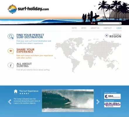 Bild: Surfcamps weltweit online vergleichen