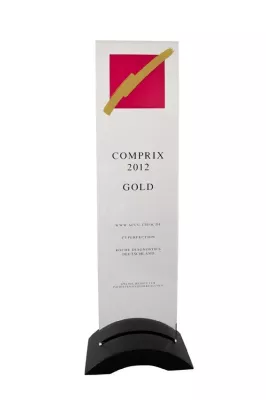 Bild: Triple Gold. Der COMPRIX Award geht erneut an cyperfection und Roche Diagnostics