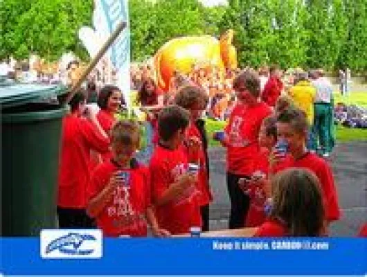 Bild: Carboo4U beim Fit am Ball Afrika in St. Augustin